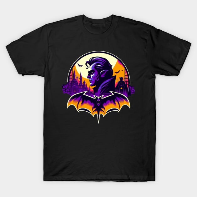Homage to Count Dracula T-Shirt by Shawn's Domain